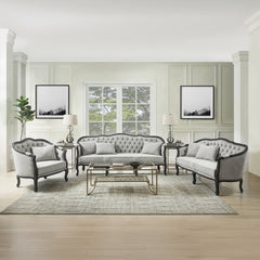 ACME Samael Loveseat – back view – Lusso Furniture Miami