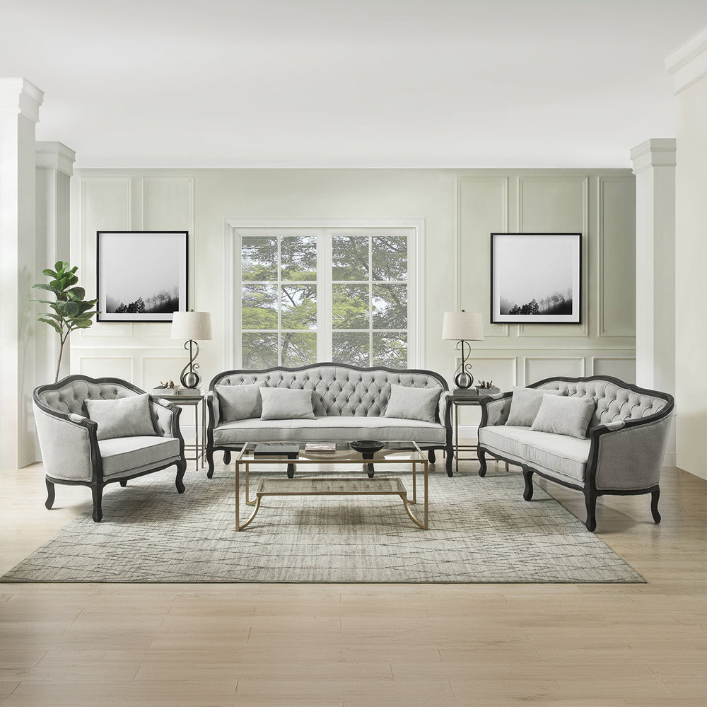 ACME Samael Loveseat – back view – Lusso Furniture Miami