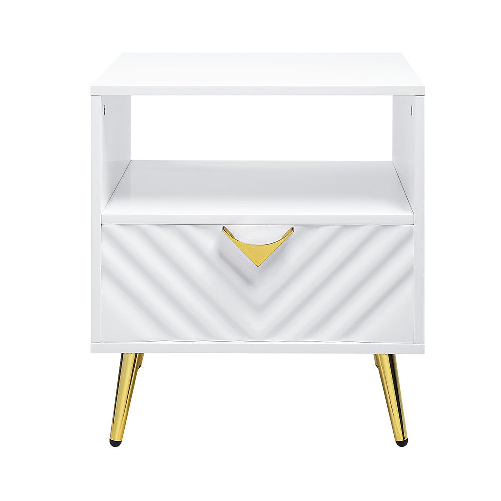 ACME Gaines End Table – detail – Lusso Furniture Miami
