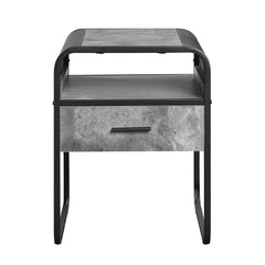 ACME Raziela End Table – side view – Lusso Furniture Miami