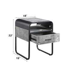ACME Raziela End Table – room setting – Lusso Furniture Miami