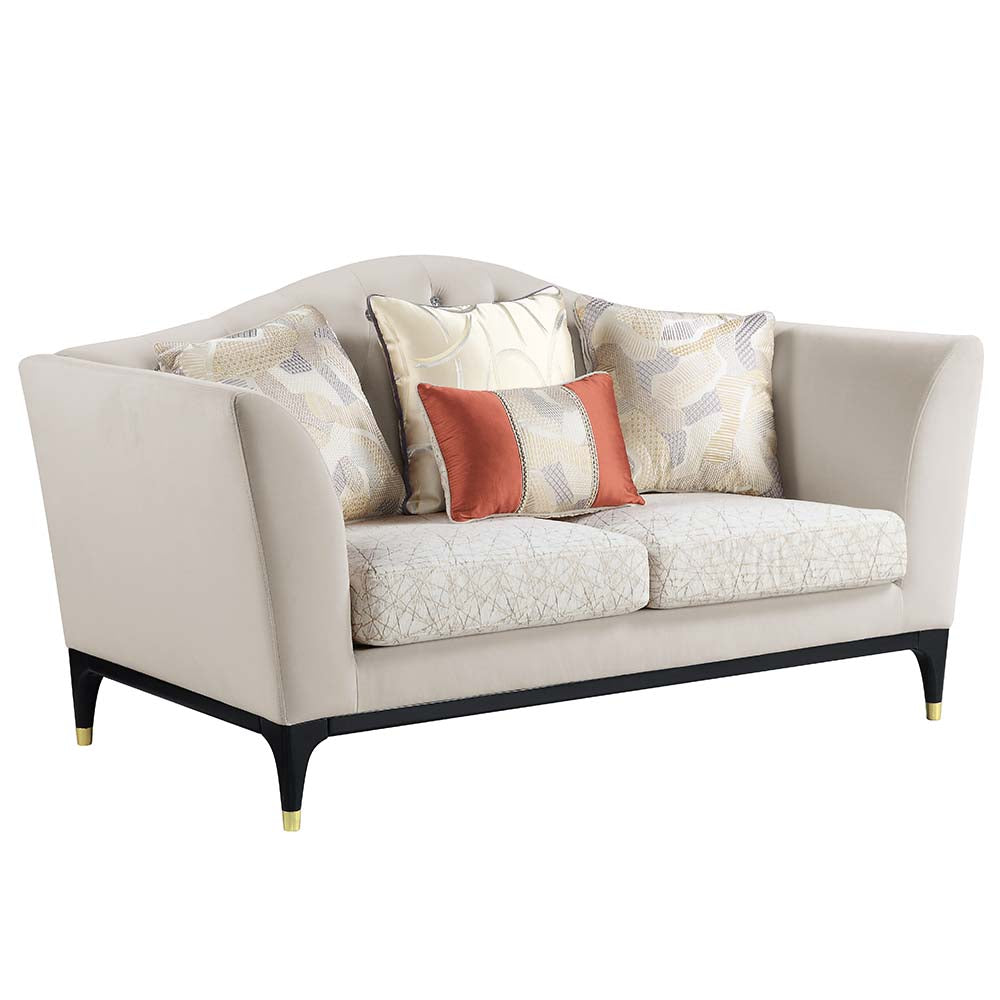 ACME Tayden Loveseat – angle view – Lusso Furniture Miami