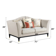 ACME Tayden Loveseat – alternate view – Lusso Furniture Miami