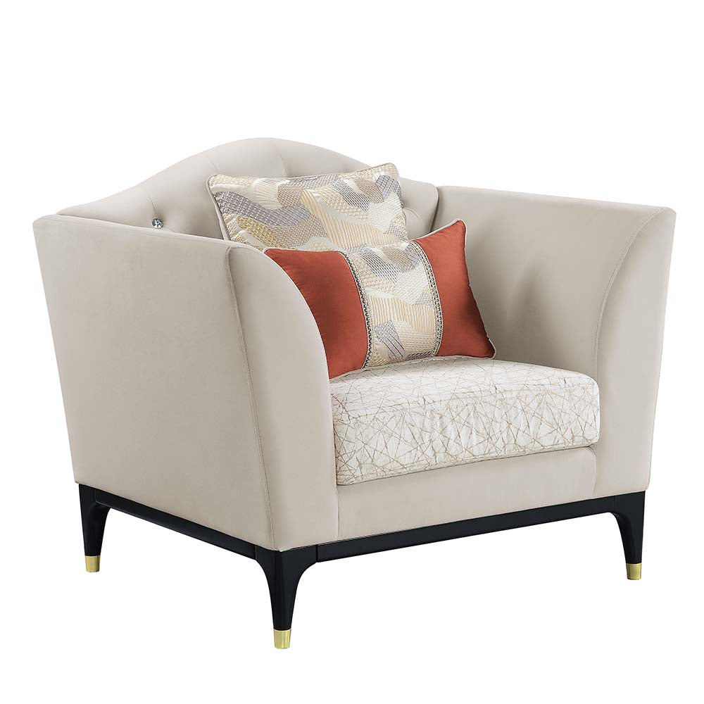 ACME Tayden Chair – front view – Lusso Furniture Miami
