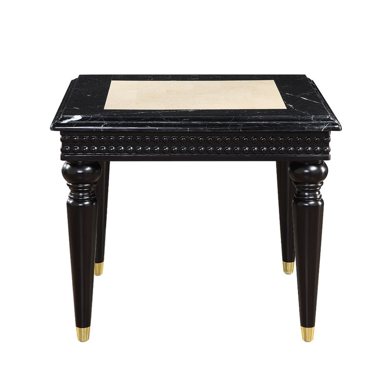 ACME Tayden Marble Top End Table-zoom-