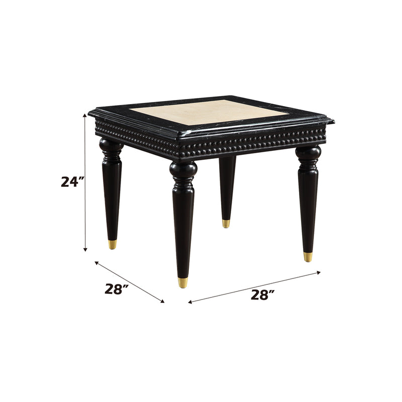 ACME Tayden Marble Top End Table-zoom-