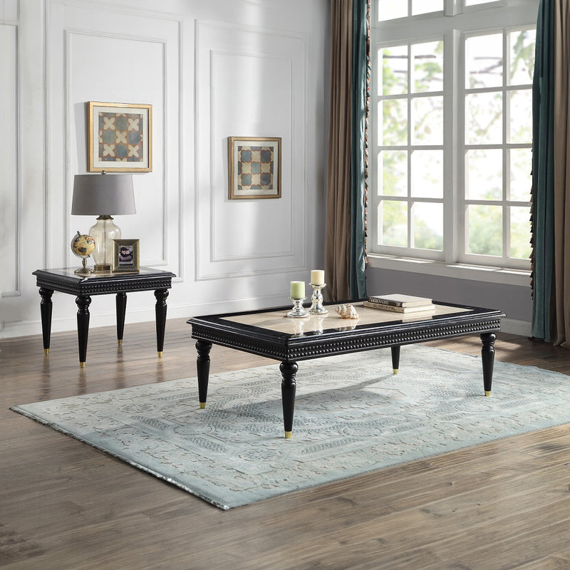 ACME Tayden Marble Top End Table-zoom-