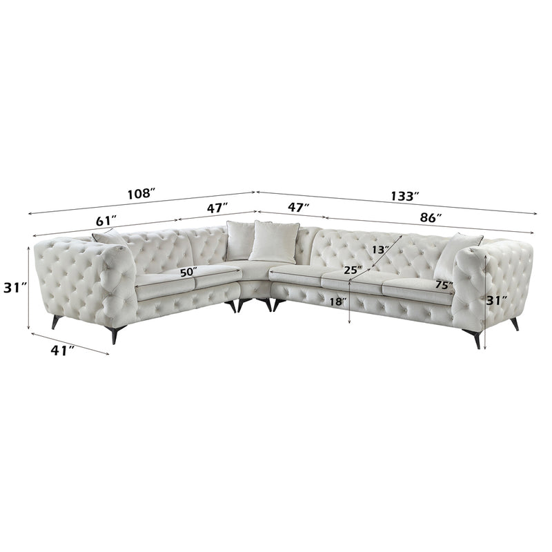 ACME Atronia Sectional Sofa-zoom-
