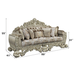 ACME Sorina Sofa – top view – Lusso Furniture Miami