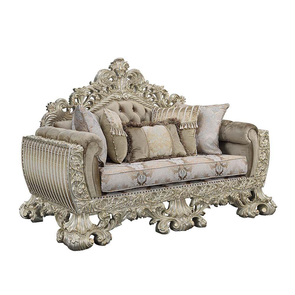 ACME Sorina Loveseat – front view – Lusso Furniture Miami