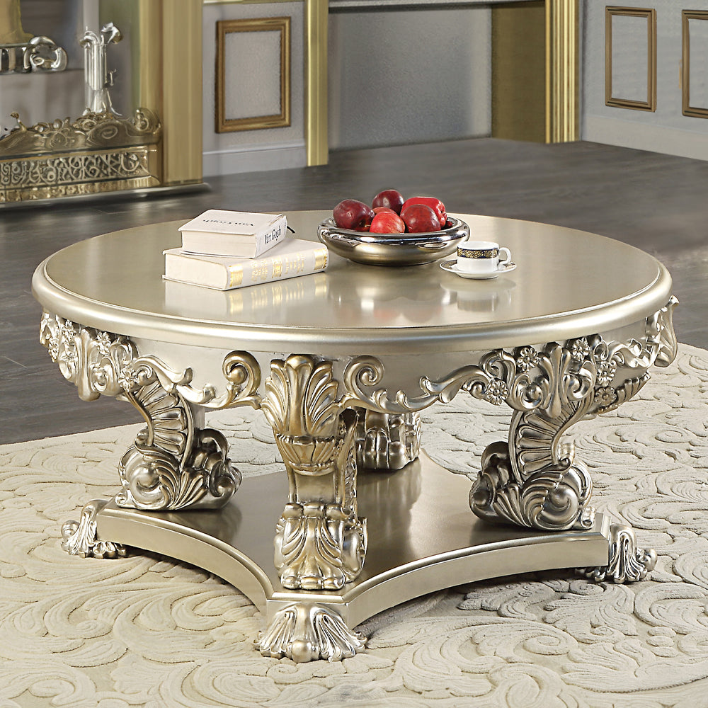 ACME Sorina Coffee Table – front view – Lusso Furniture Miami