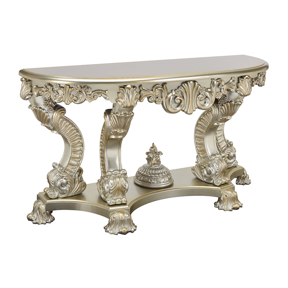 ACME Sorina Sofa Table – angle view – Lusso Furniture Miami