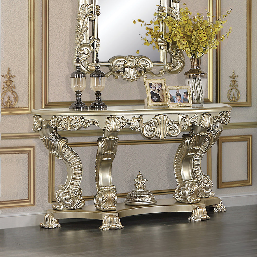 ACME Sorina Sofa Table – front view – Lusso Furniture Miami