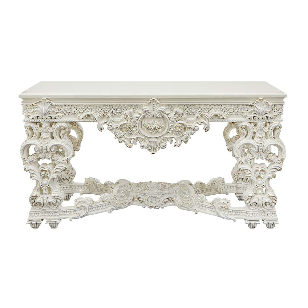 ACME Adara Sofa Table – angle view – Lusso Furniture Miami