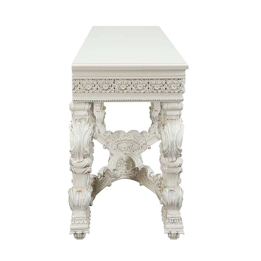 ACME Adara Sofa Table – side view – Lusso Furniture Miami
