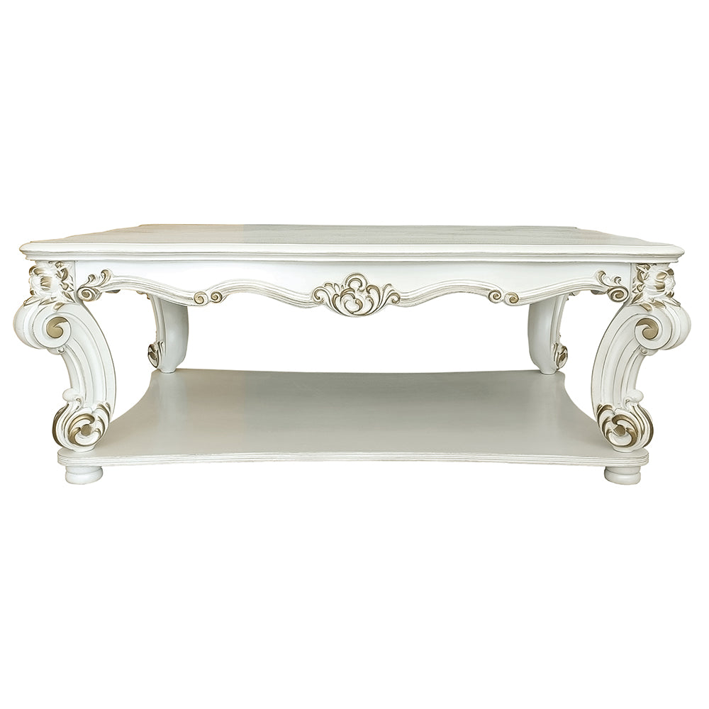 ACME Vendome Coffee Table – side view – Lusso Furniture Miami