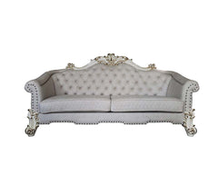 ACME Vendome II Sofa with 6 Pillows – angle view – Lusso Furniture Miami