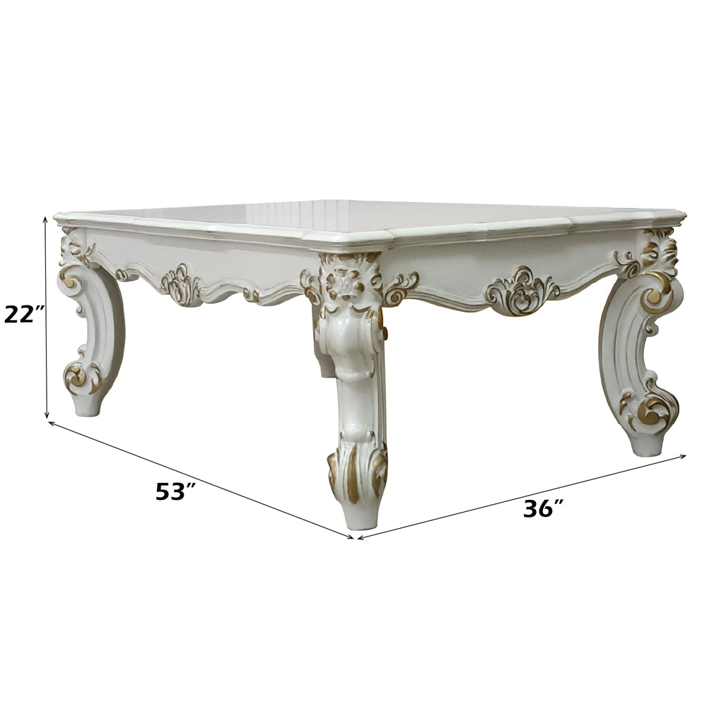 ACME Vendome II Coffee Table – close-up – Lusso Furniture Miami