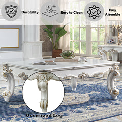 ACME Vendome II Coffee Table – alternate view – Lusso Furniture Miami