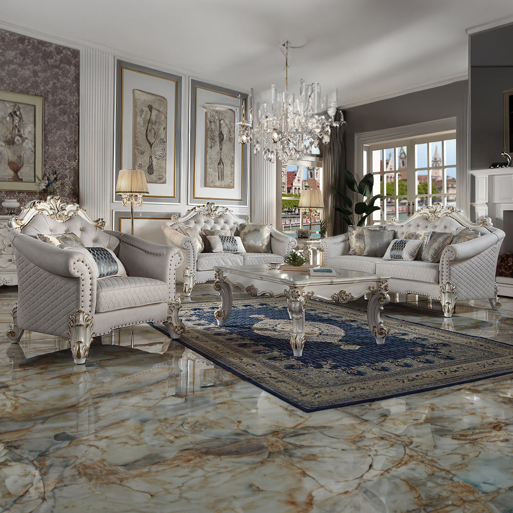 ACME Vendome II Coffee Table – back view – Lusso Furniture Miami