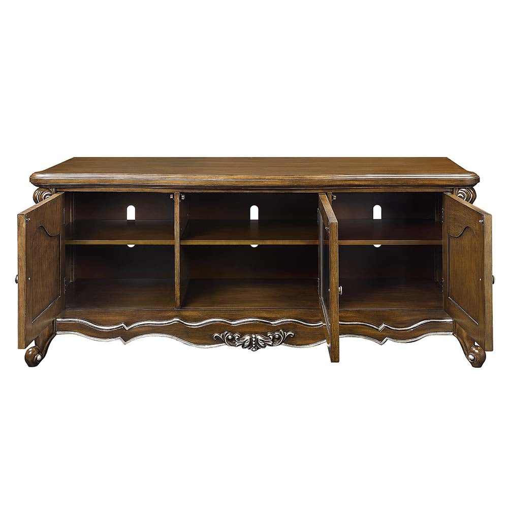 ACME Latisha TV Stand – detail – Lusso Furniture Miami