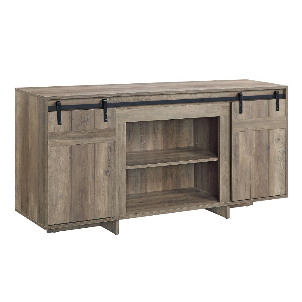 ACME Bellarosa TV Stand – angle view – Lusso Furniture Miami