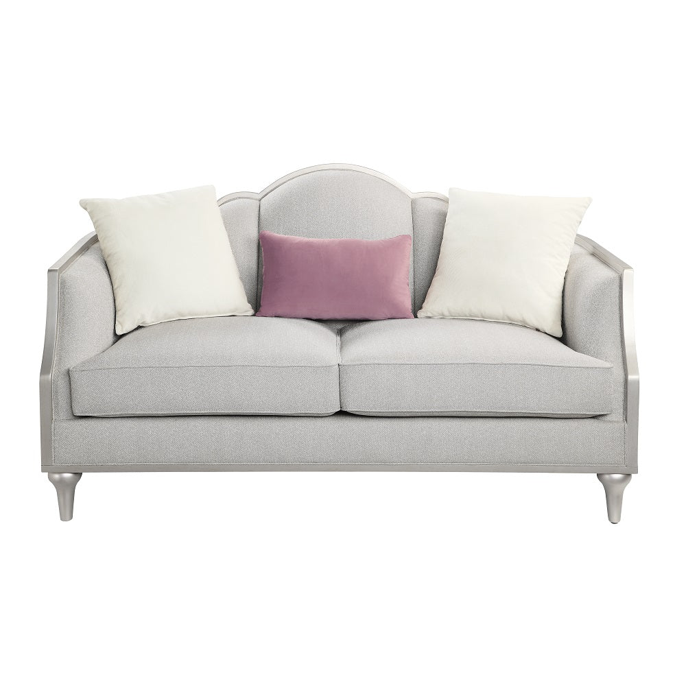 ACME Kasa Loveseat – angle view – Lusso Furniture Miami