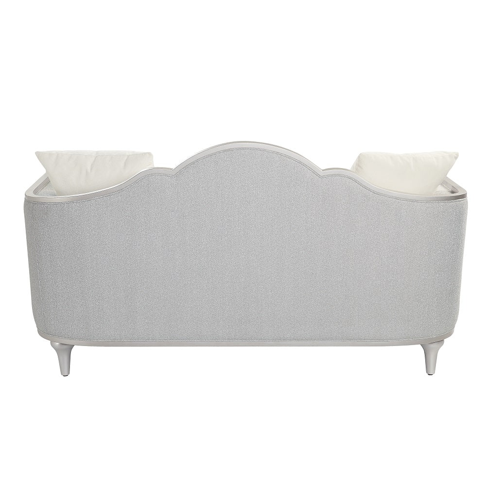 ACME Kasa Loveseat – side view – Lusso Furniture Miami