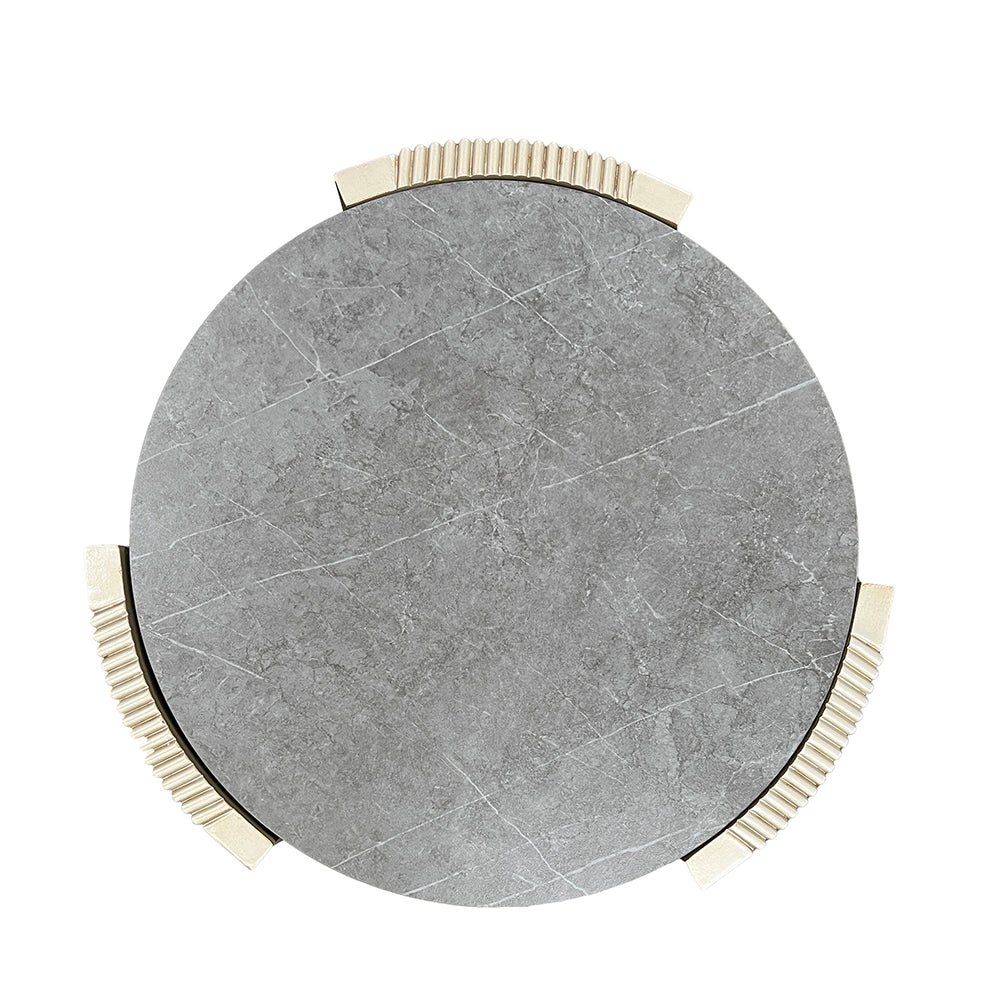 ACME Kasa End Table – angle view – Lusso Furniture Miami