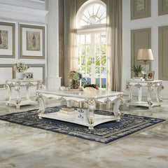 ACME Vendome Square Coffee Table – close-up – Lusso Furniture Miami