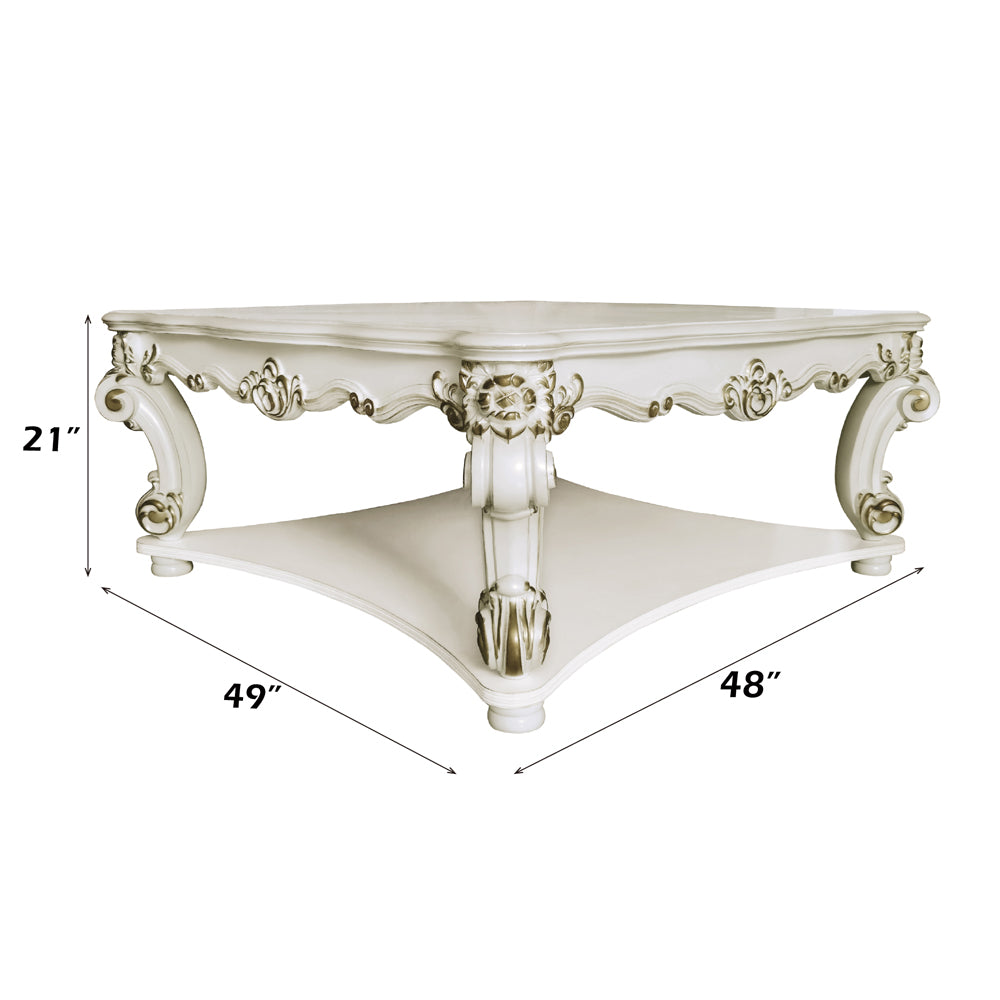 ACME Vendome Square Coffee Table – finish detail – Lusso Furniture Miami