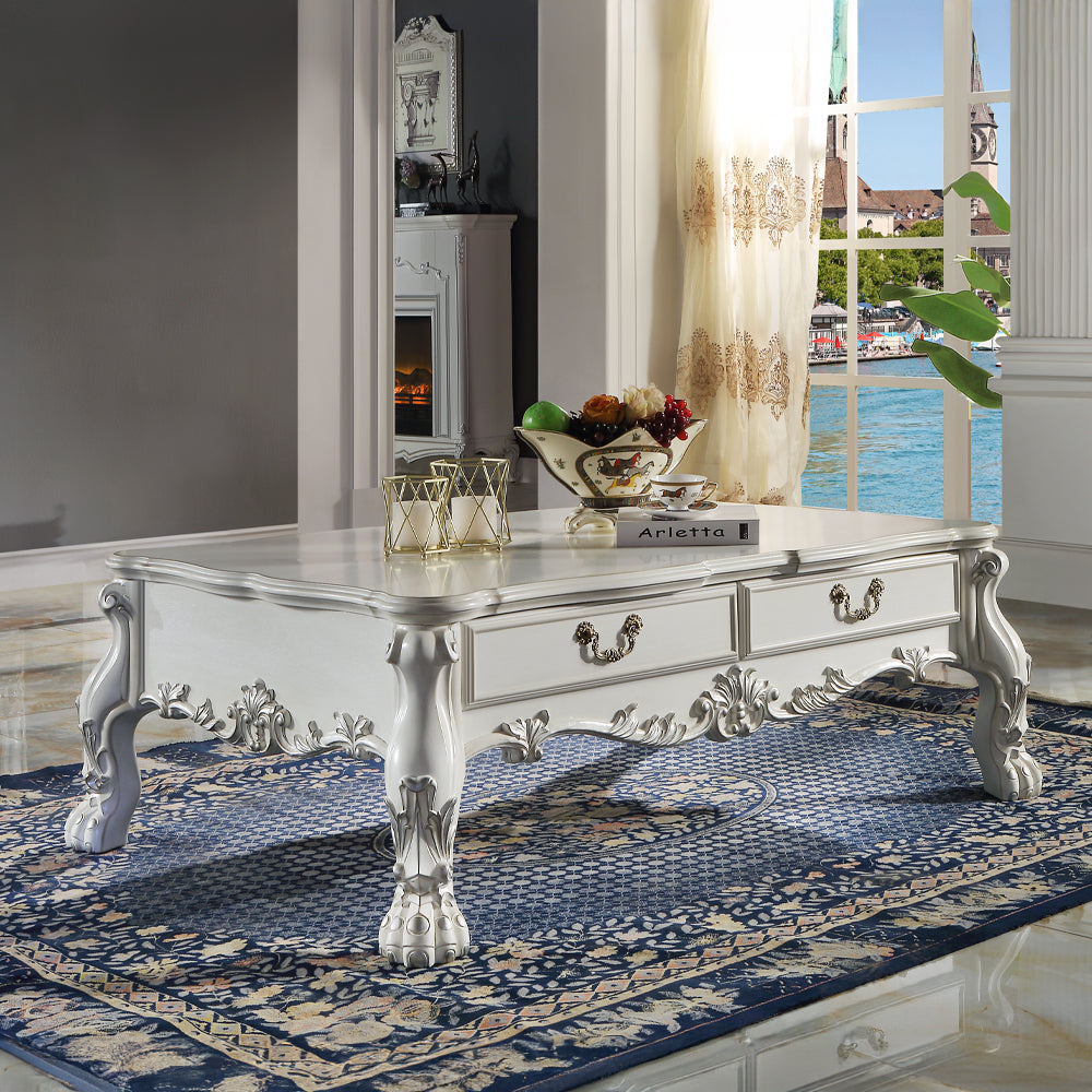 ACME Dresden Coffee Table – front view – Lusso Furniture Miami
