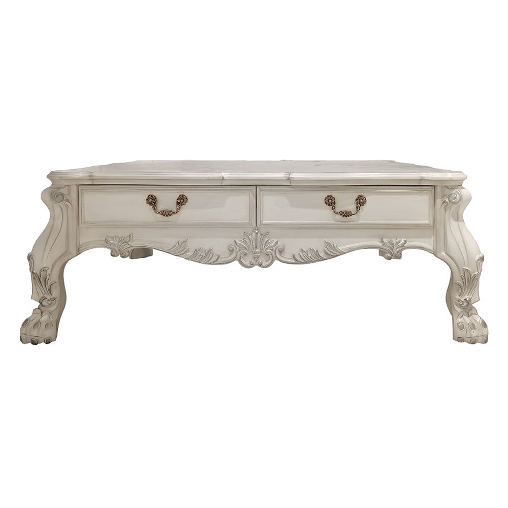 ACME Dresden Coffee Table – side view – Lusso Furniture Miami