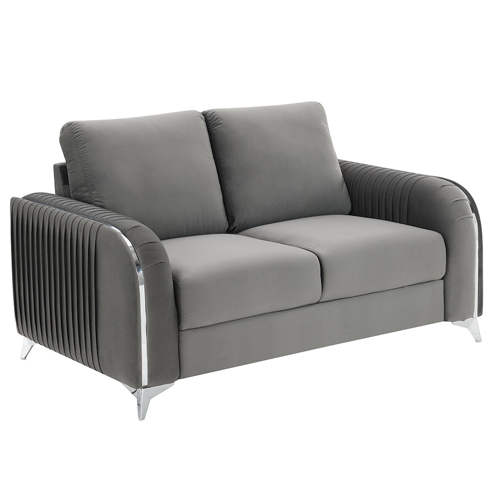 ACME Wenona Loveseat – angle view – Lusso Furniture Miami