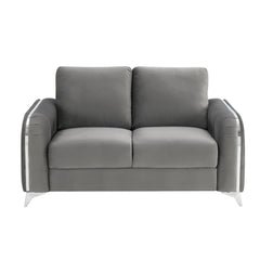 ACME Wenona Loveseat – side view – Lusso Furniture Miami
