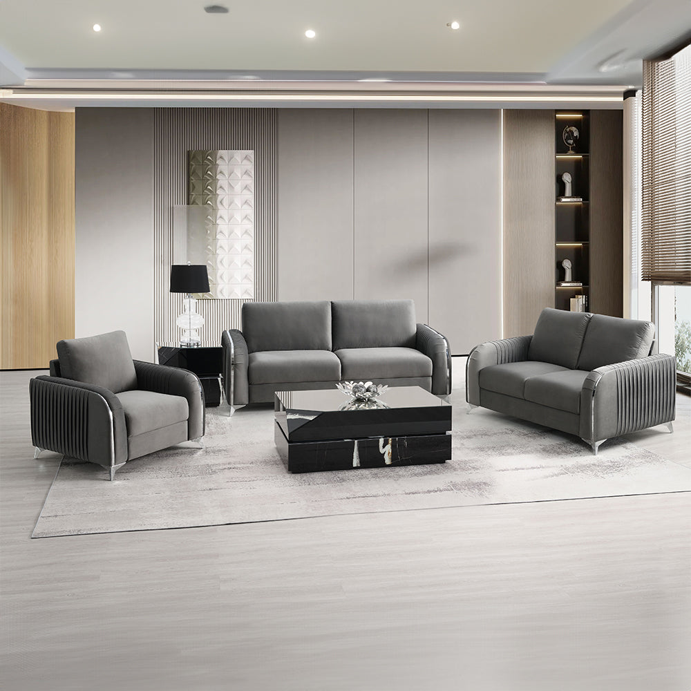 ACME Wenona Loveseat – close-up – Lusso Furniture Miami