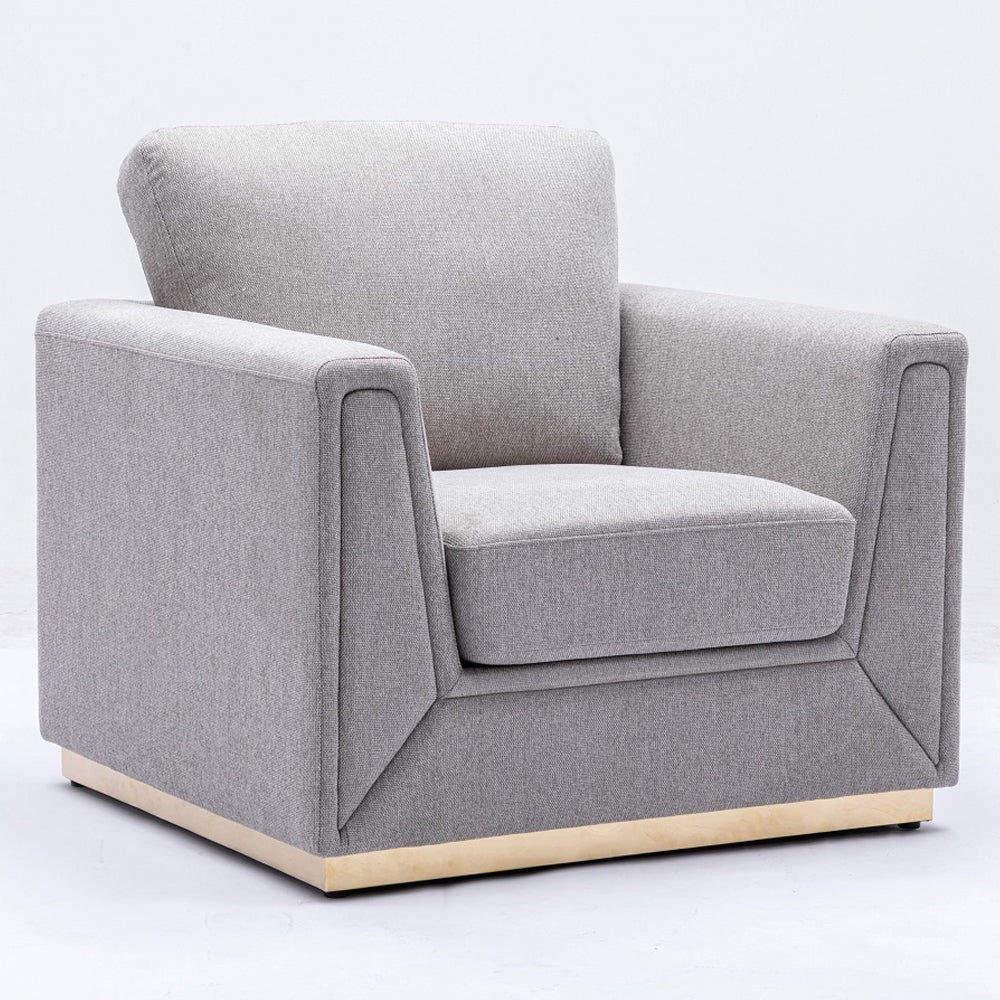ACME Valin Accent Chair – angle view – Lusso Furniture Miami