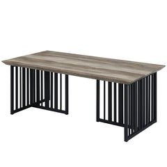 ACME Zudora Coffee Table – side view – Lusso Furniture Miami