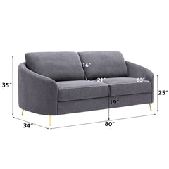 ACME Yuina Sofa – top view – Lusso Furniture Miami