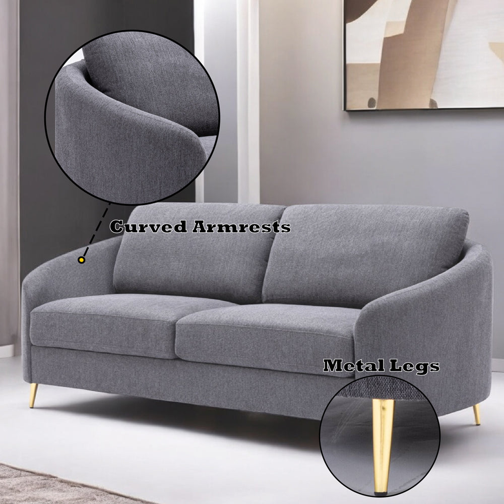 ACME Yuina Sofa – close-up – Lusso Furniture Miami