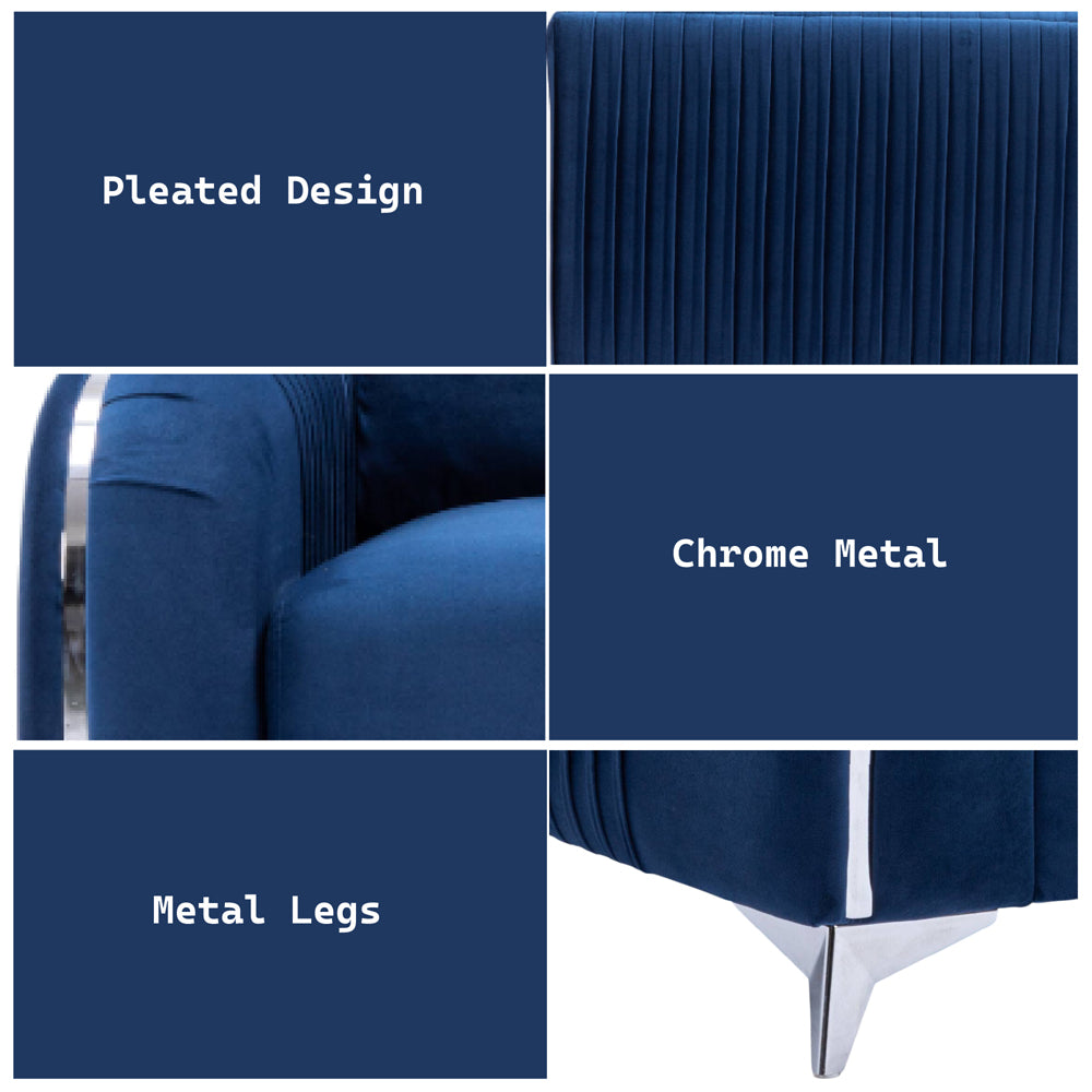 ACME Wenona Sofa – close-up – Lusso Furniture Miami