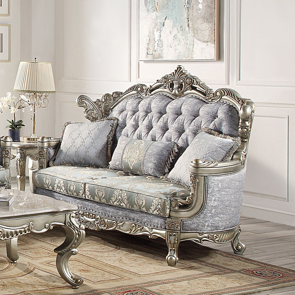 ACME Miliani Loveseat – front view – Lusso Furniture Miami