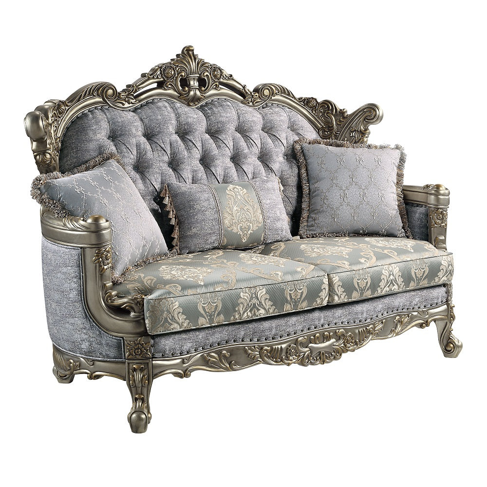 ACME Miliani Loveseat – angle view – Lusso Furniture Miami