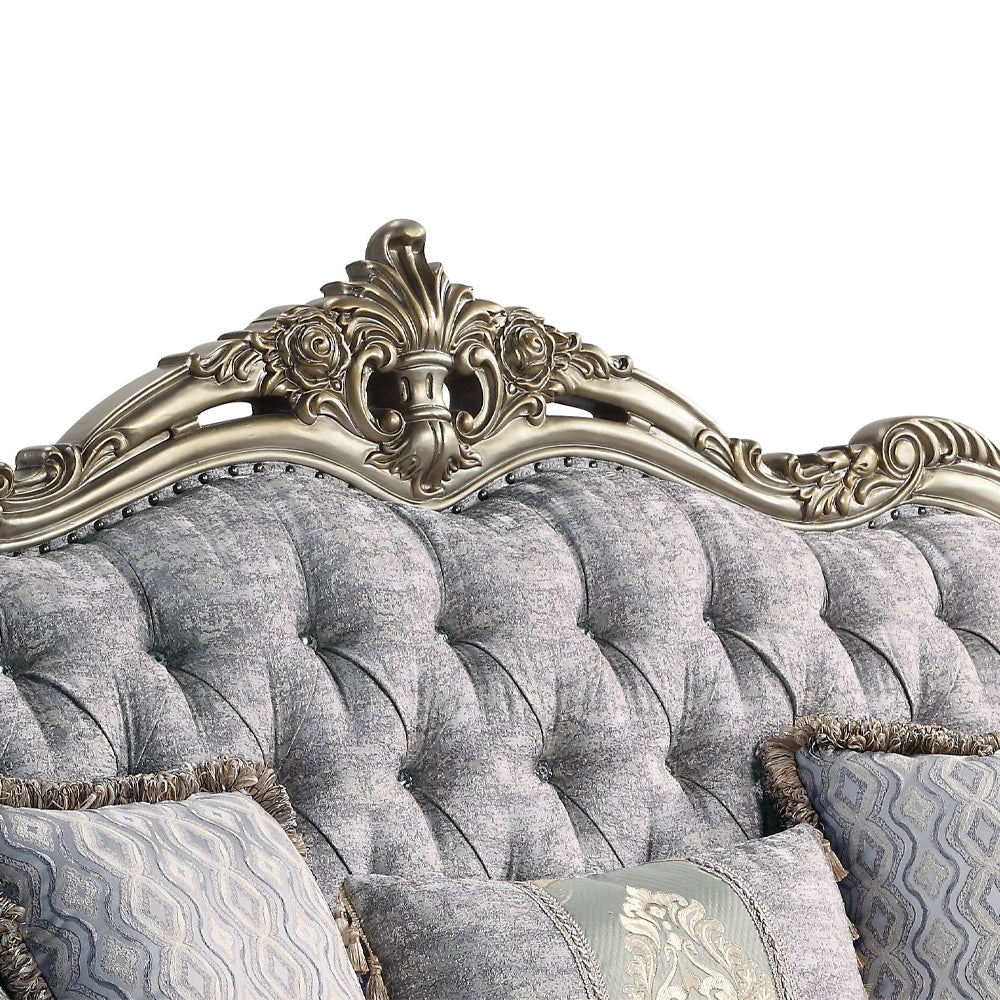 ACME Miliani Loveseat – back view – Lusso Furniture Miami