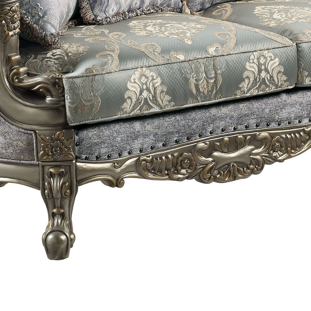 ACME Miliani Loveseat – top view – Lusso Furniture Miami