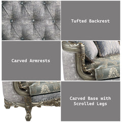 ACME Miliani Loveseat – view 13 – Lusso Furniture Miami