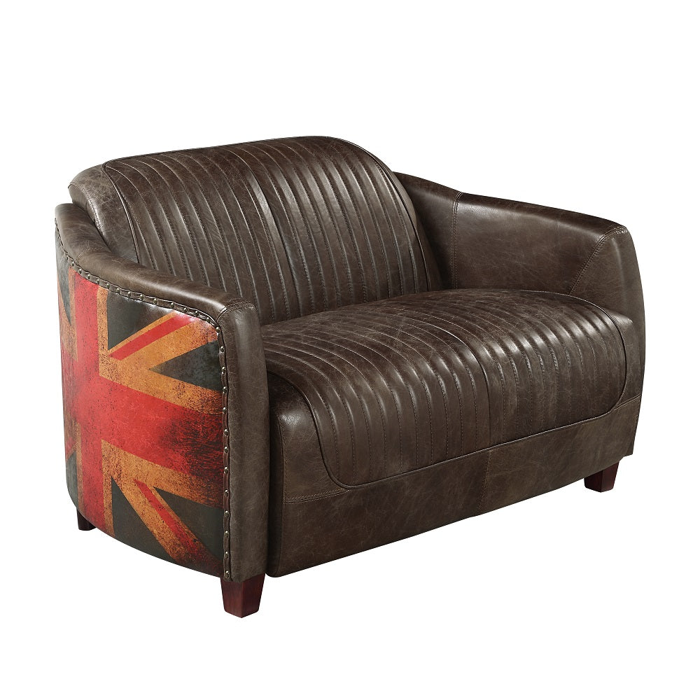 ACME Brancaster Loveseat – angle view – Lusso Furniture Miami