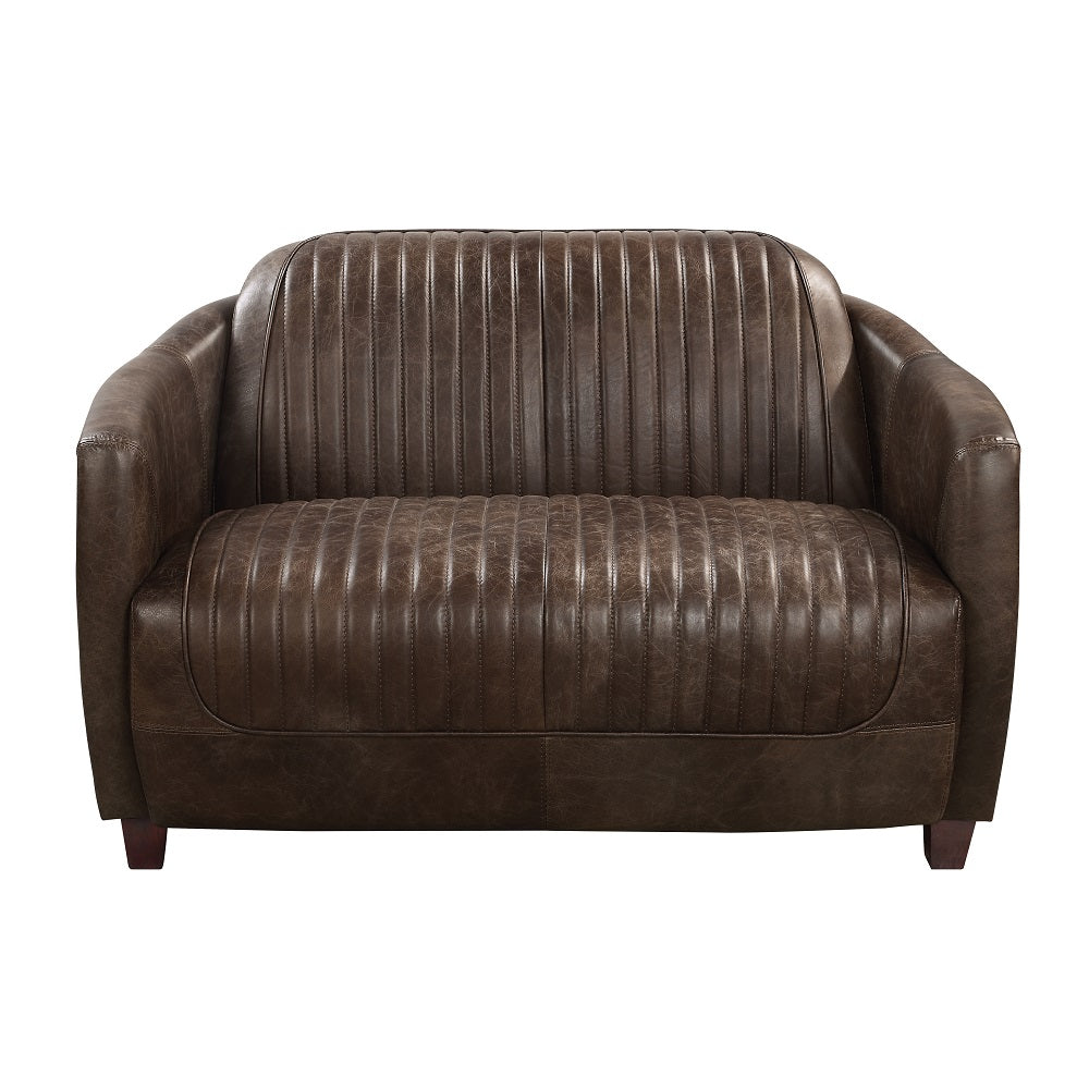 ACME Brancaster Loveseat – side view – Lusso Furniture Miami