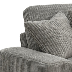ACME Tavia Reversible Sectional Sofa – back view – Lusso Furniture Miami