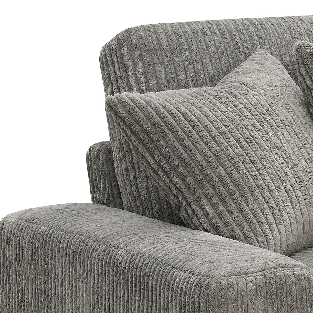 ACME Tavia Reversible Sectional Sofa – back view – Lusso Furniture Miami